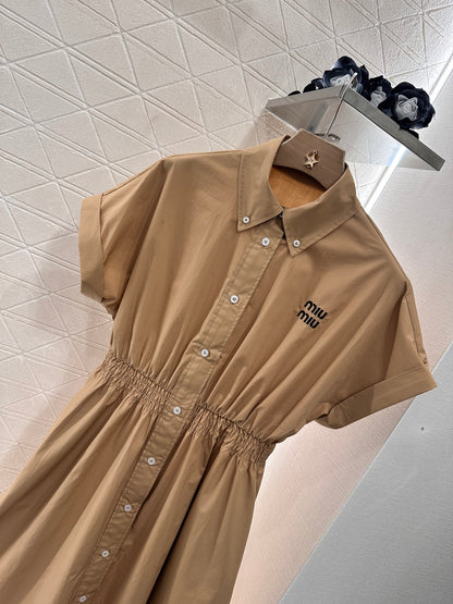 Mi*mi*♥2025 new products are on sale Lapel dress