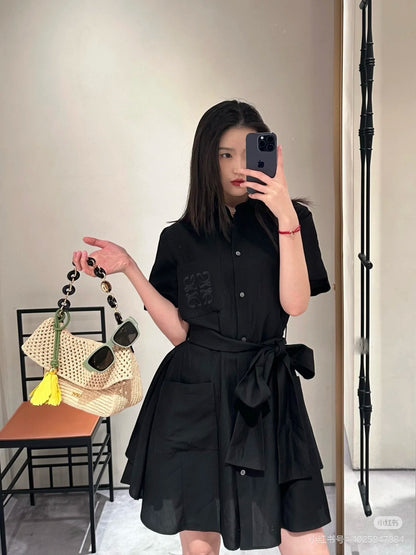 L*♥2025 new products Belt dress