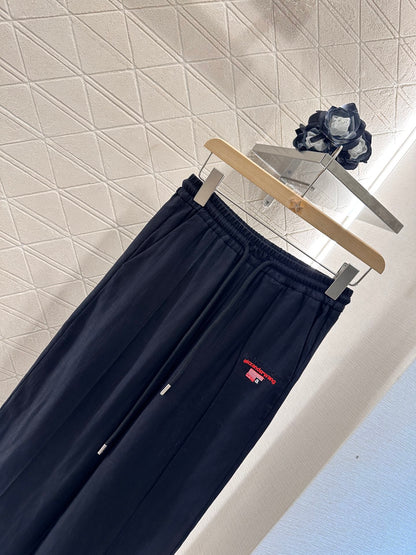 A*♥2025 New Arrivals Embroidered Linen Trousers