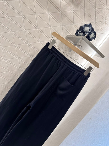 A*♥2025 New Arrivals Embroidered Linen Trousers