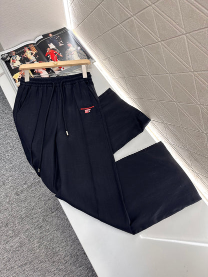 A*♥2025 New Arrivals Embroidered Linen Trousers