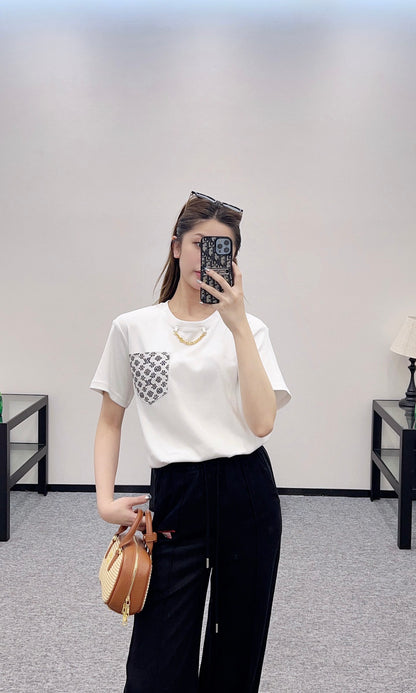 A*♥2025 New Arrivals Embroidered Linen Trousers