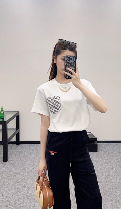 A*♥2025 New Arrivals Embroidered Linen Trousers
