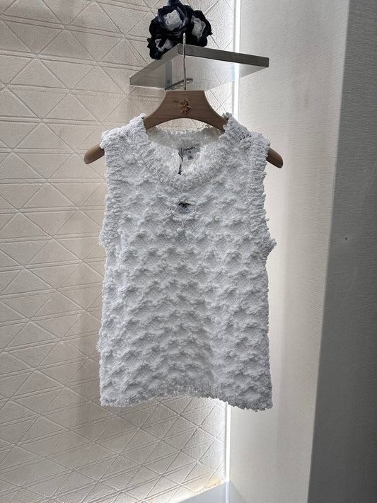 C*♥2025 new product Braided knitted vest