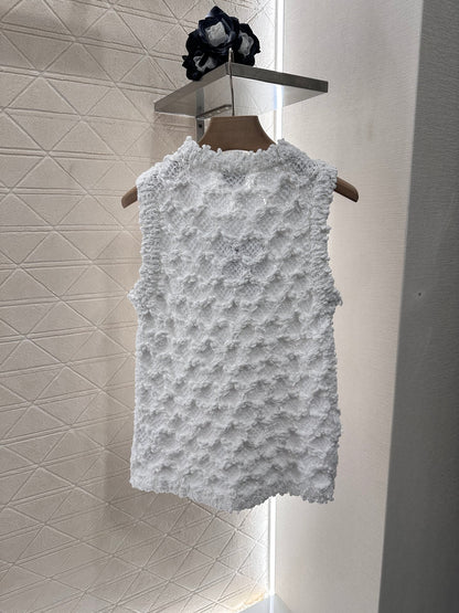 C*♥2025 new product Braided knitted vest