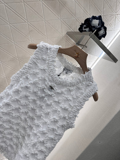 C*♥2025 new product Braided knitted vest