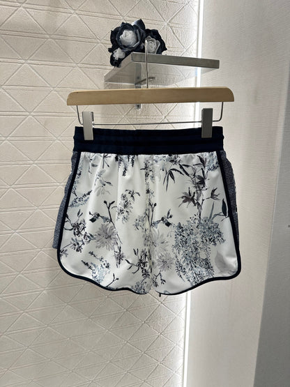 D*♥2025 new product Zipper shorts set