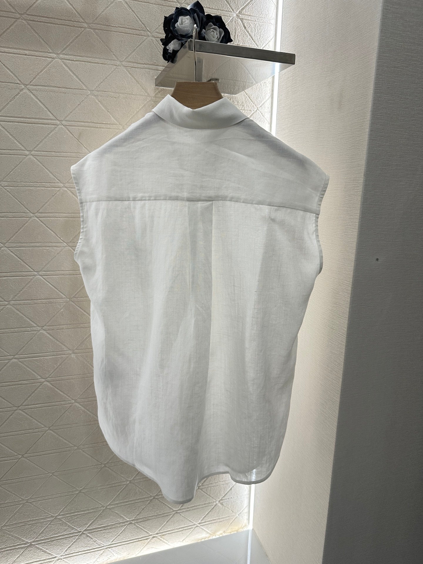 Mi*mi*♥2025 new product Sleeveless shirt and shorts set