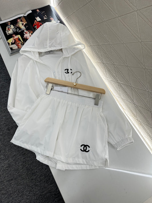 C*♥2025 new product Sun protection jacket and shorts set