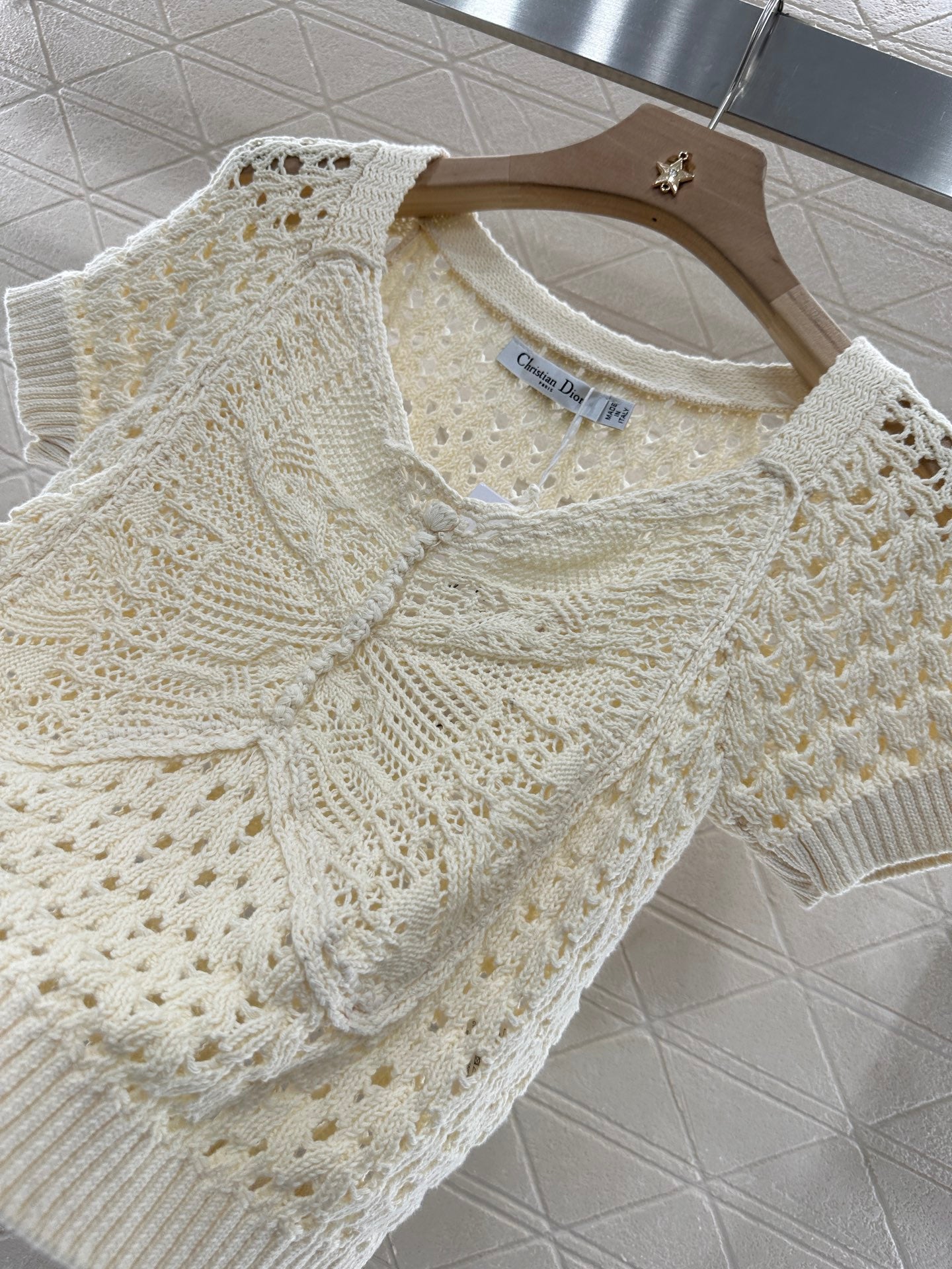 D*♥2025 new product Three-piece hand-hook short-sleeved skirt suit