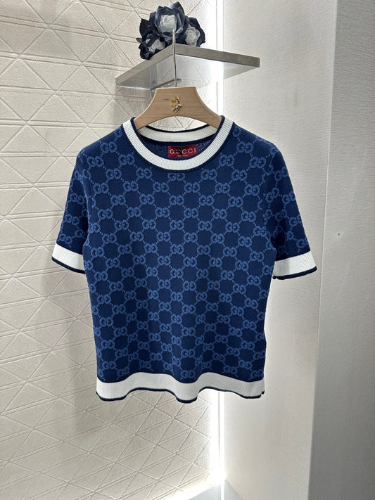 G*♥2025 new products Knitted short sleeves