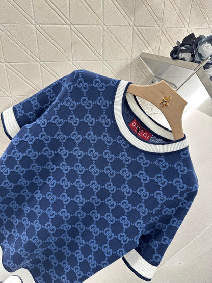 G*♥2025 new products Knitted short sleeves