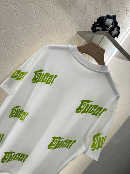 G*♥2025 new product Round neck printed short sleeves