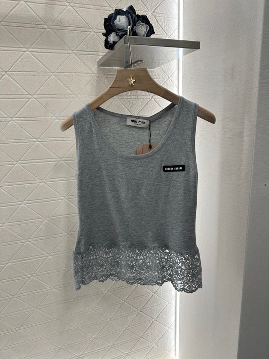 Mi*mi*♥2025 new product Lace vest
