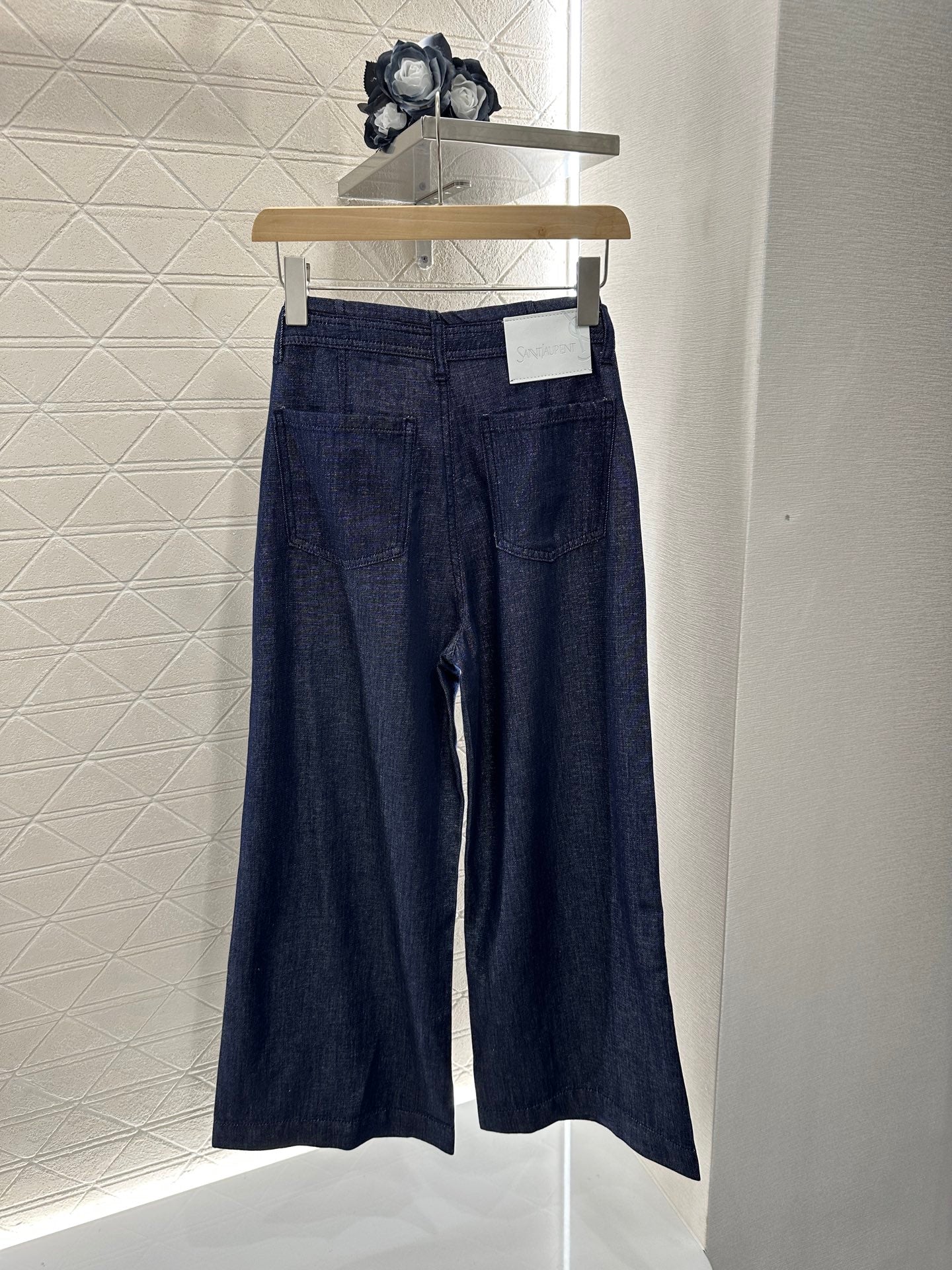 S*♥2025 new products Wide-leg jeans with belt