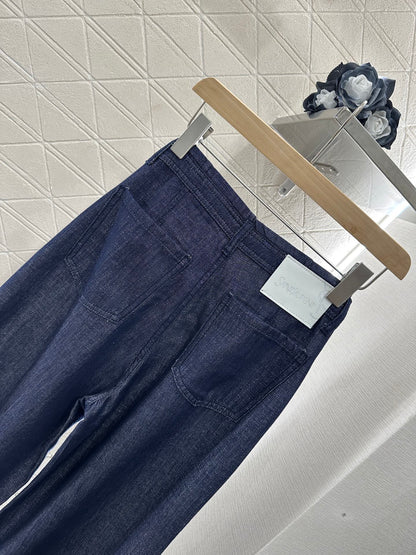 S*♥2025 new products Wide-leg jeans with belt
