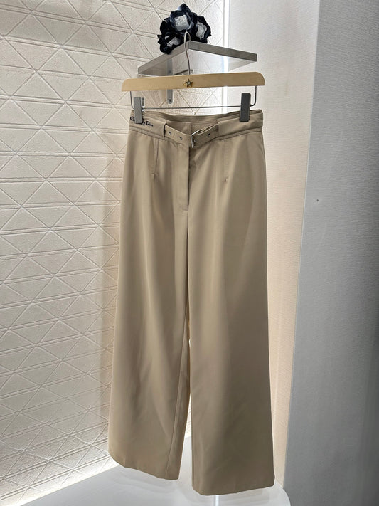 D*♥2025 new products Straight pants with belt