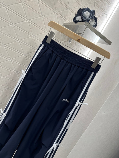 Mi*mi*♥2025 new products High waist bow trousers