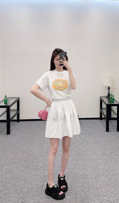 Louis*♥2025 new product Waist-length umbrella skirt