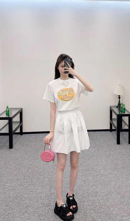 Louis*♥2025 new product Waist-length umbrella skirt