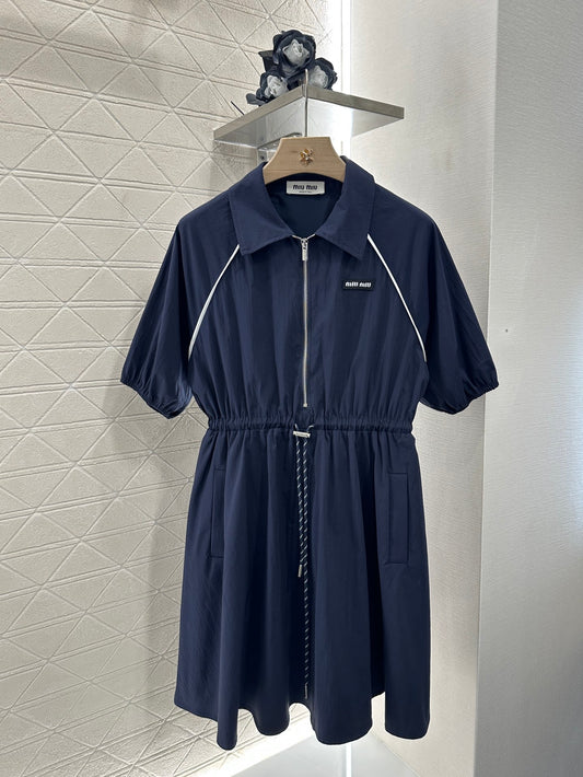 Mi*mi*♥2025 new product Drawstring work dress