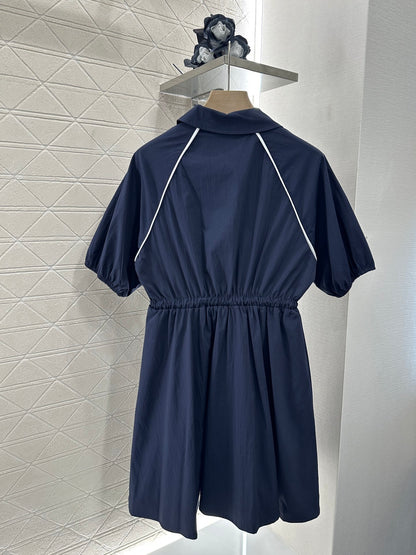 Mi*mi*♥2025 new product Drawstring work dress
