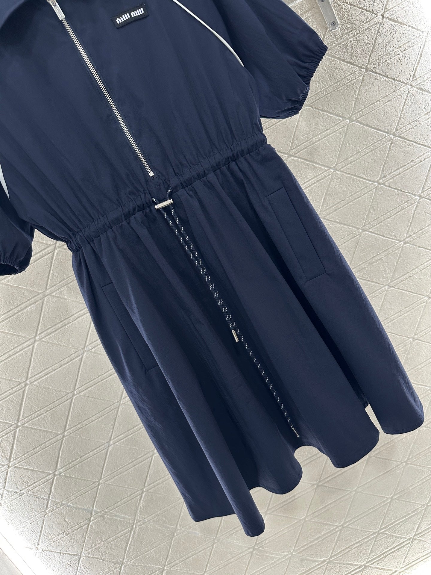 Mi*mi*♥2025 new product Drawstring work dress