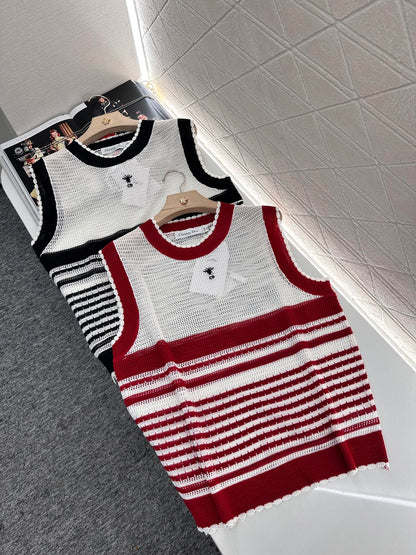 D*♥2025 new product Knitted vest