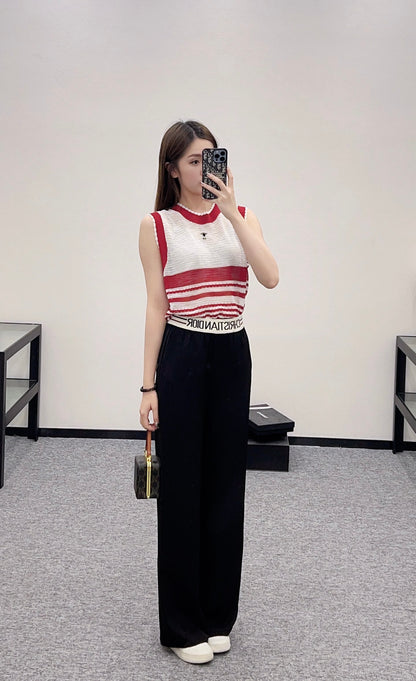 D*♥2025 new product Knitted vest