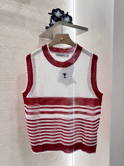 D*♥2025 new product Knitted vest