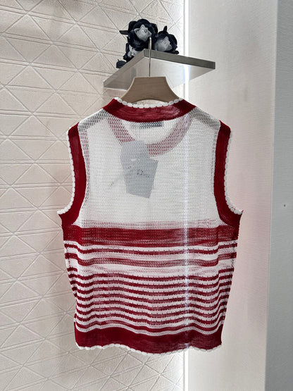D*♥2025 new product Knitted vest