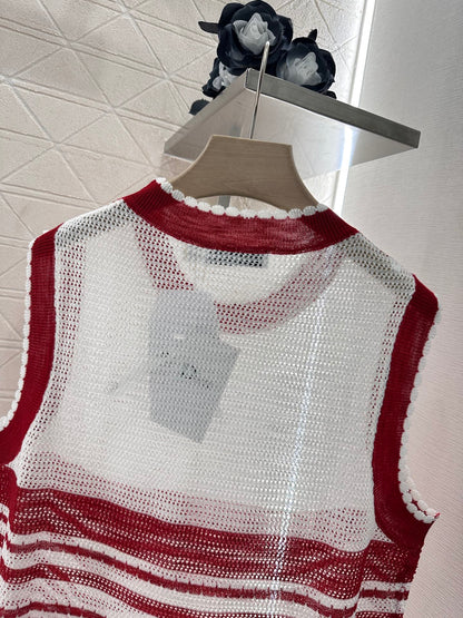 D*♥2025 new product Knitted vest