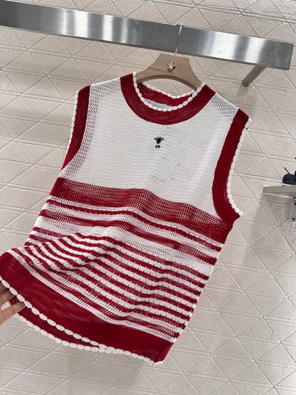 D*♥2025 new product Knitted vest