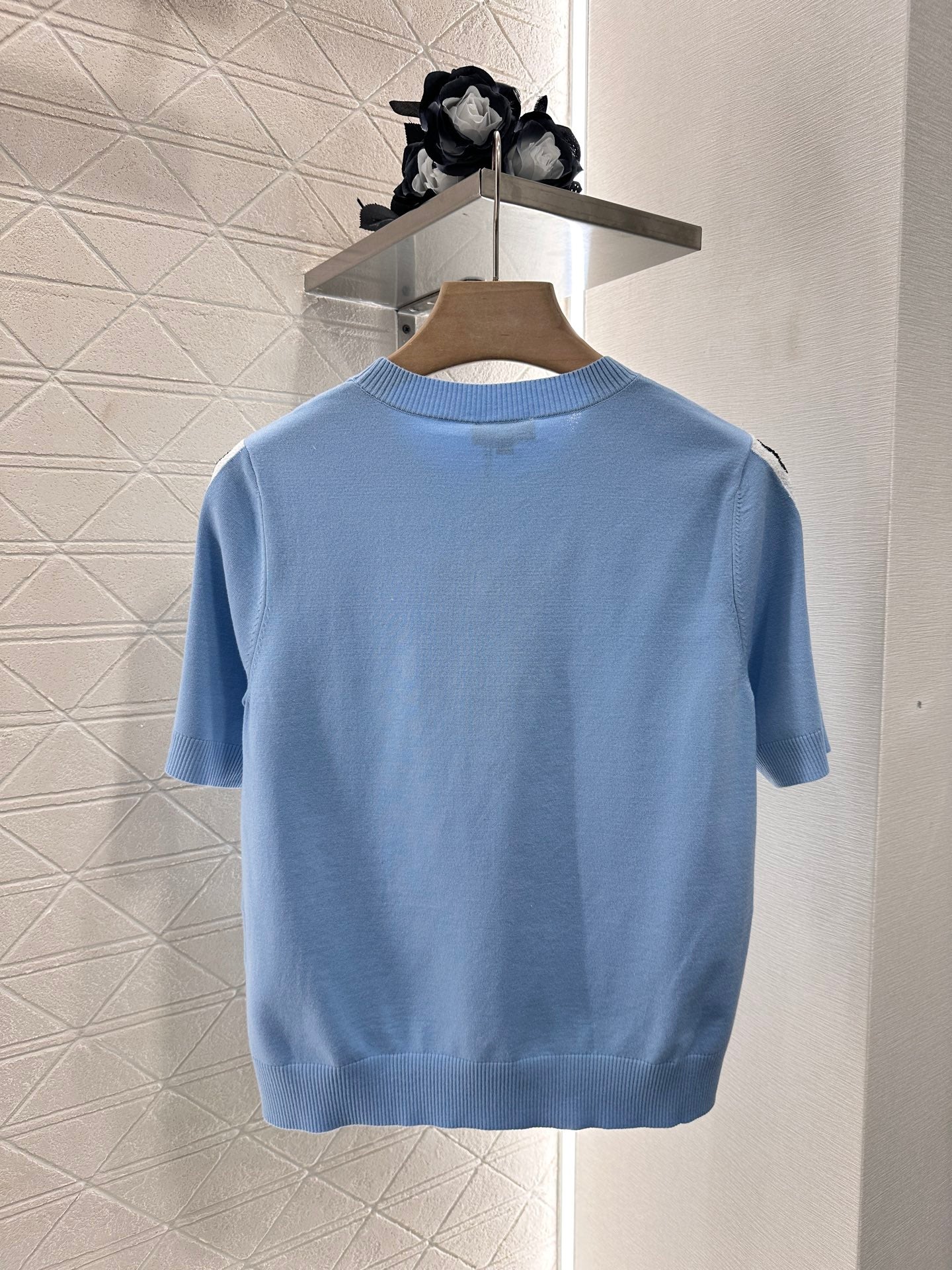 C*♥2025 Double C knitted short sleeves