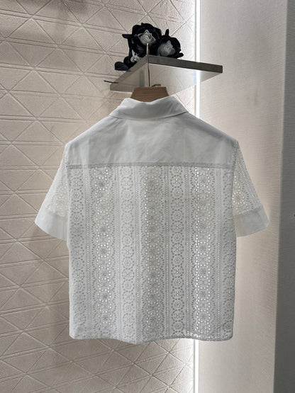 C*♥2025 new product Hollow shirt