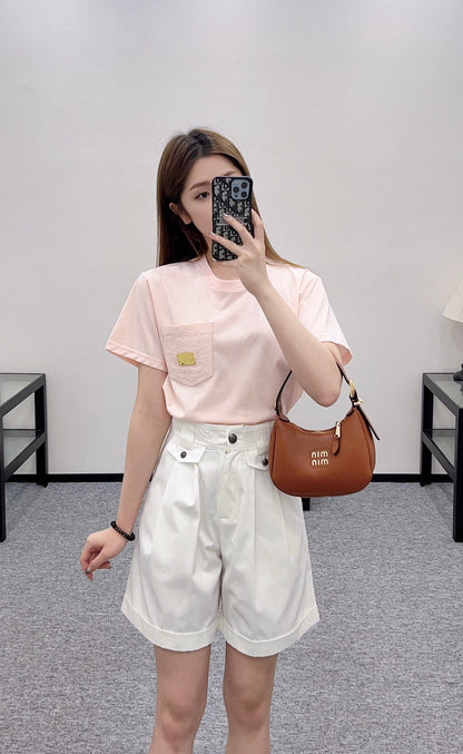 Louis*♥2025 new product Short pocket metal
