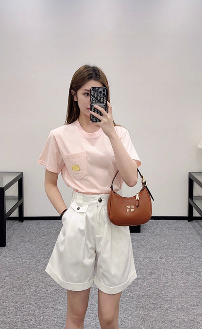 Louis*♥2025 new product Short pocket metal