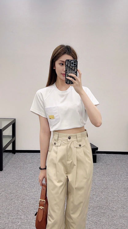 Louis*♥2025 new product Short pocket metal