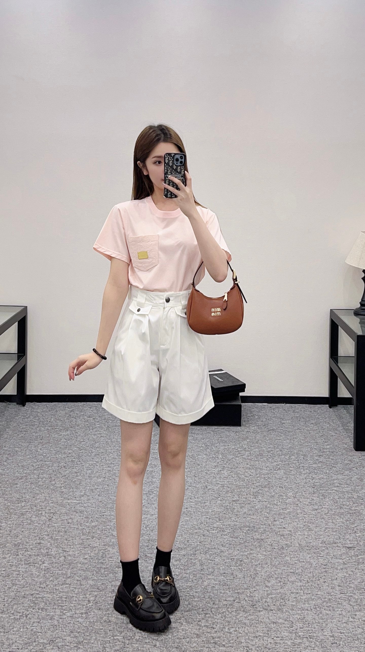 Louis*♥2025 new products Pleated shorts
