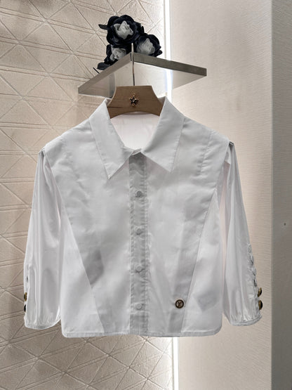 Louis*♥2025 new products Short mid-sleeve top