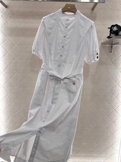 Louis*♥2025 new products Belt dress