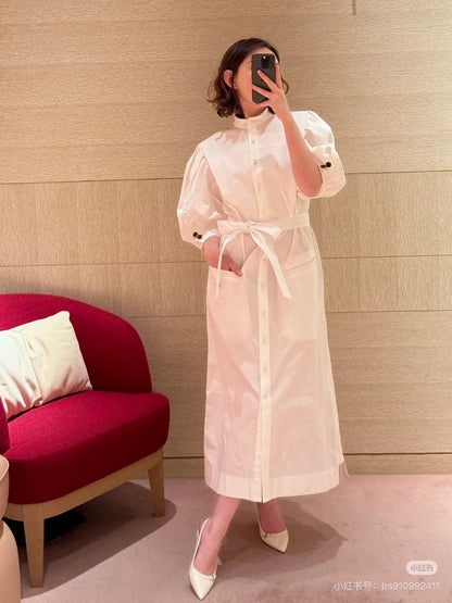 Louis*♥2025 new products Belt dress