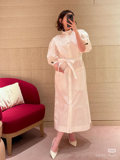 Louis*♥2025 new products Belt dress