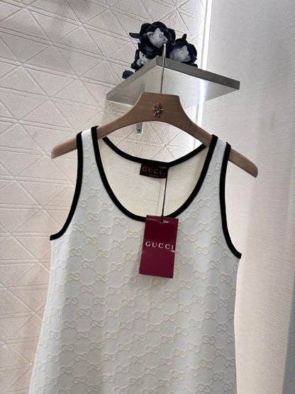 G*♥2025 new product Knitted vest dress