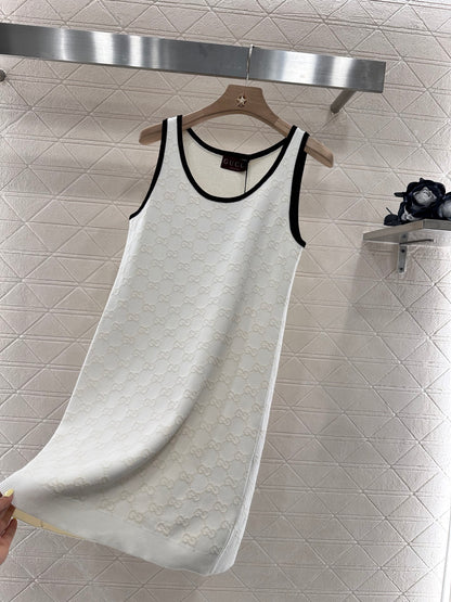 G*♥2025 new product Knitted vest dress