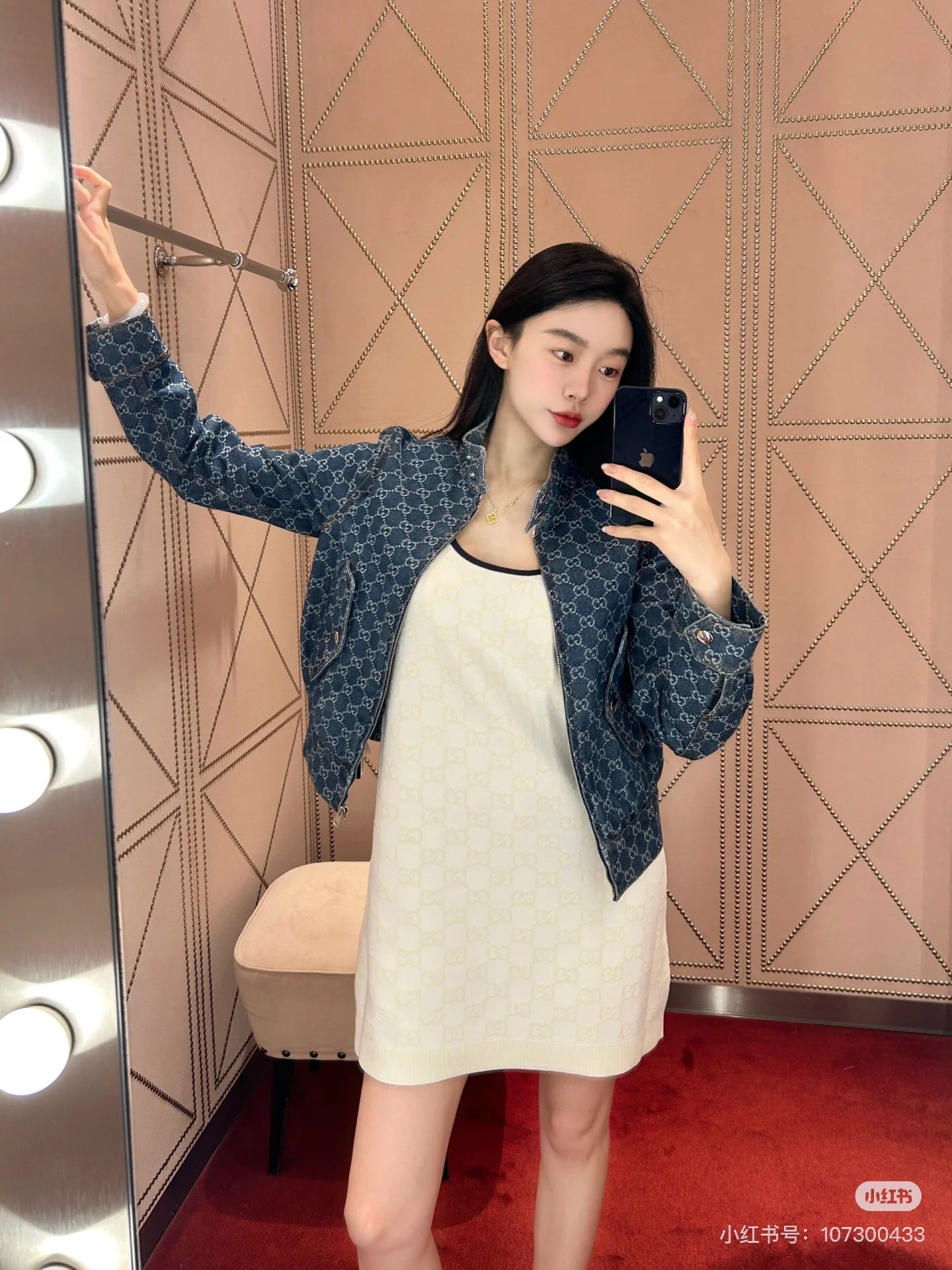 G*♥2025 new product Knitted vest dress