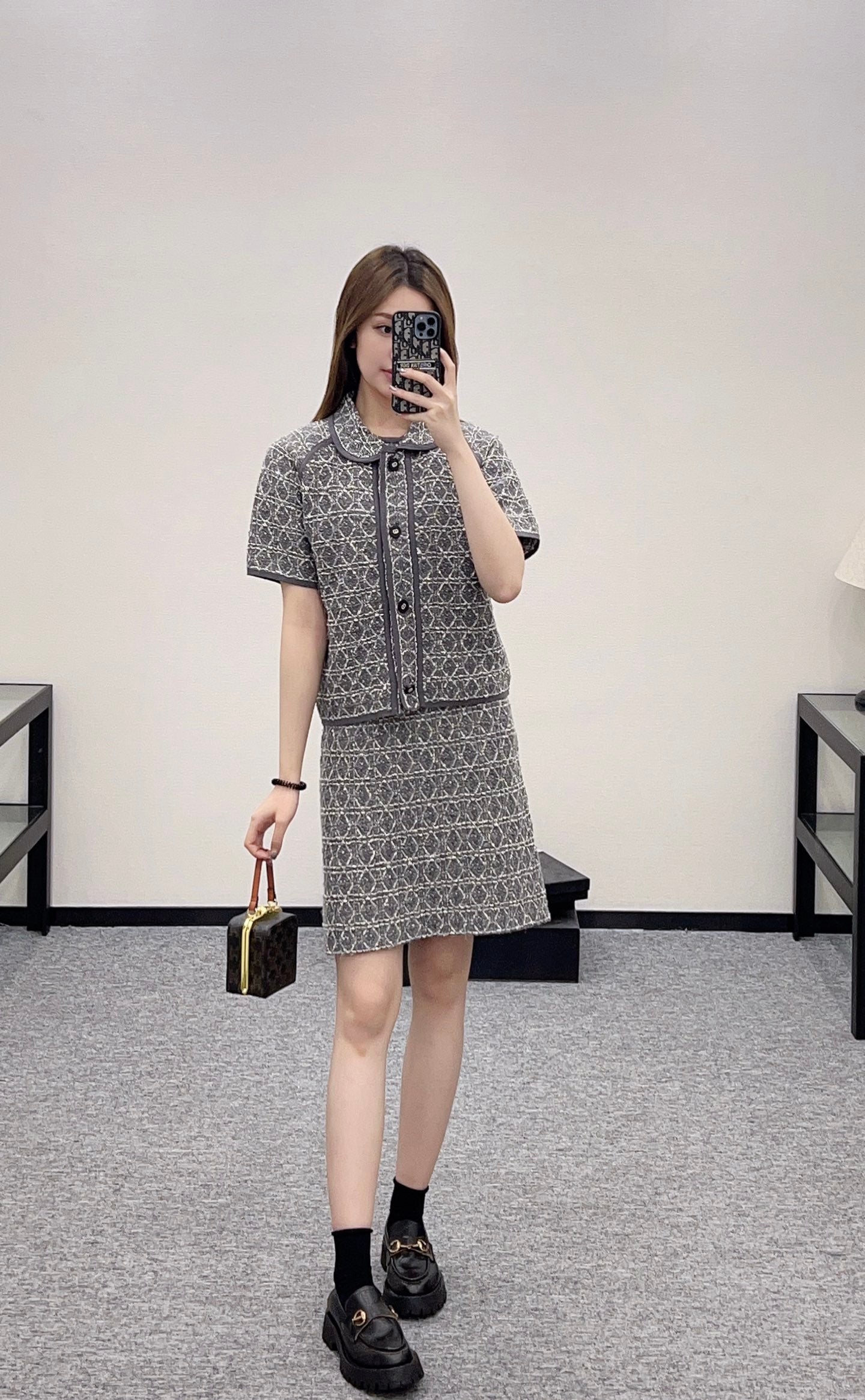 D*♥2025 new products Knitted cardigan