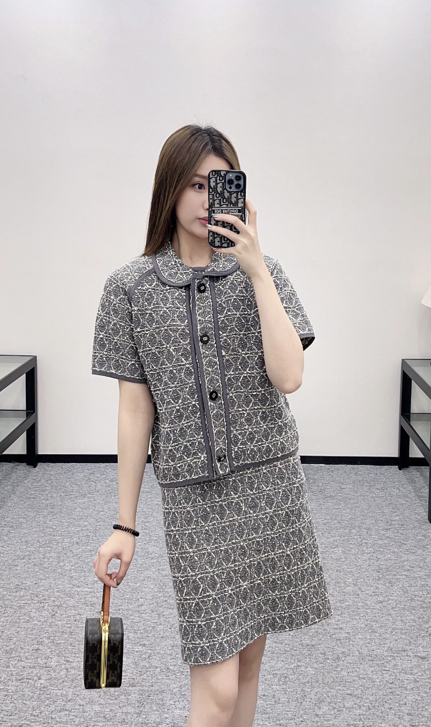 D*♥2025 new products Knitted cardigan