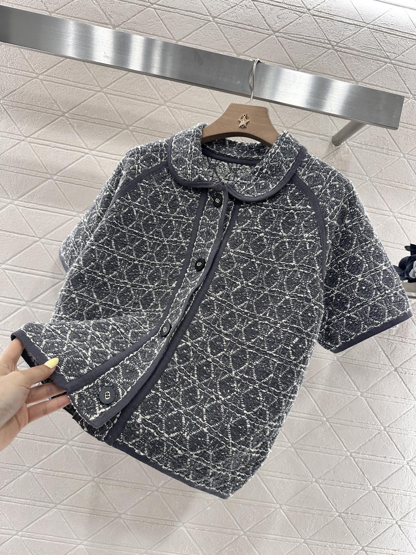 D*♥2025 new products Knitted cardigan