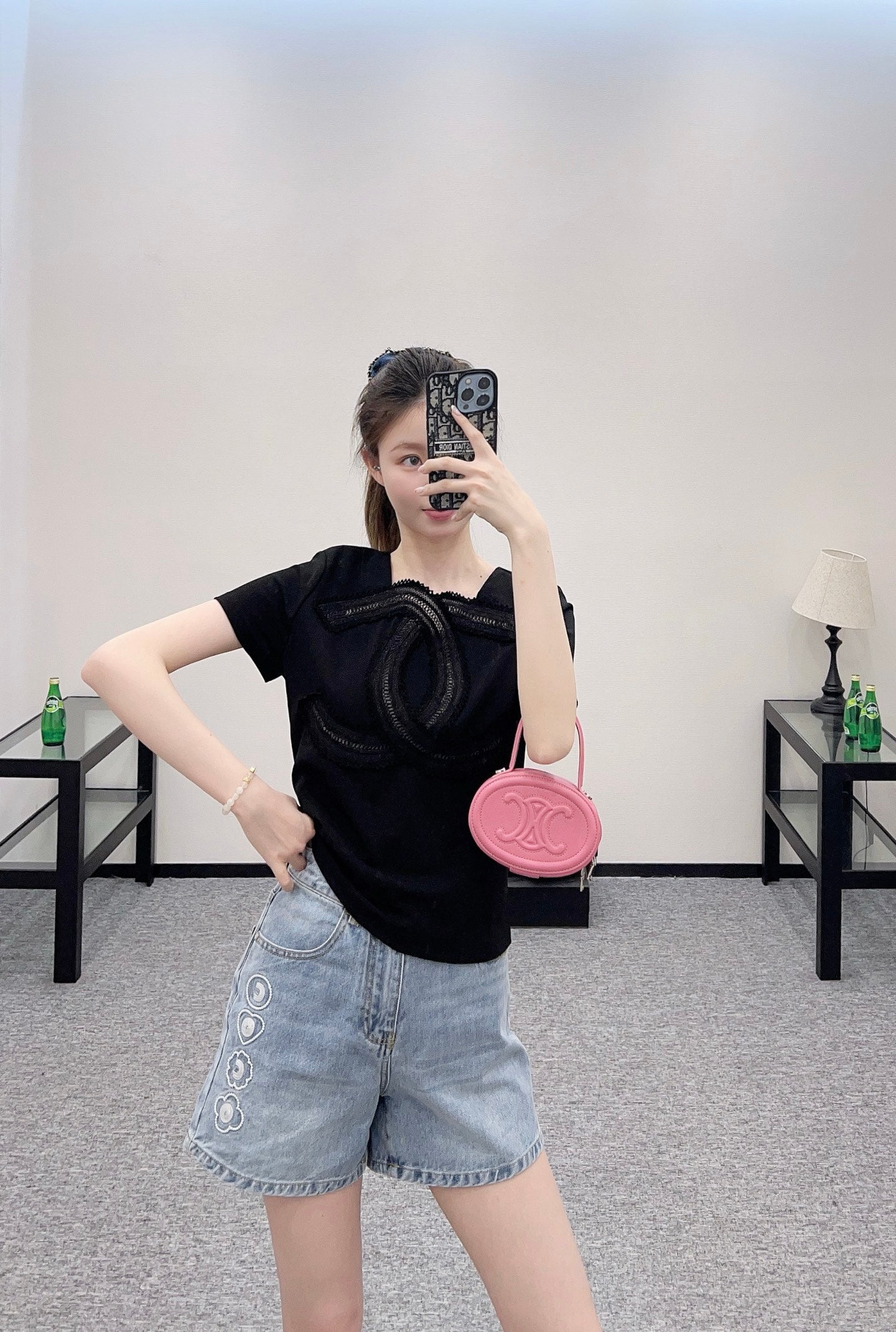 C*♥2025 new product Hollow embroidery